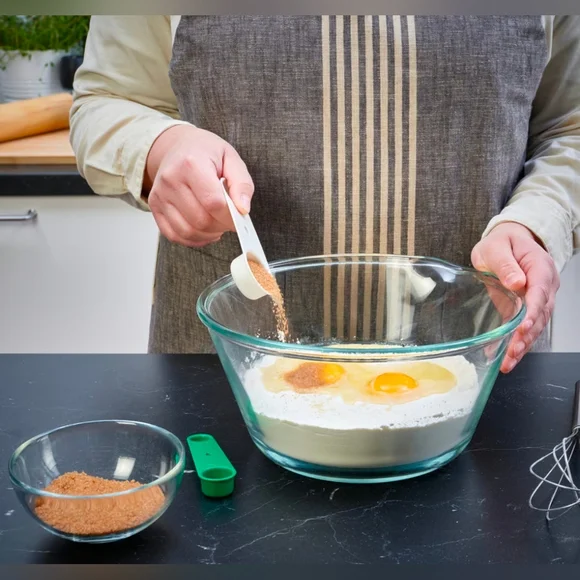 New IKEA UPPFYLLDGreen White Dual Measuring Spoon - Picture 4 of 4